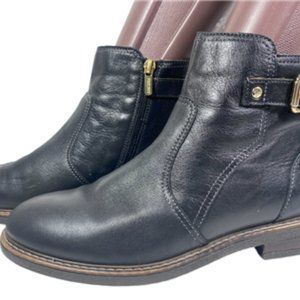 Pikolinos Ankle Boot Women size 39 US 8.5-9 Black Leather